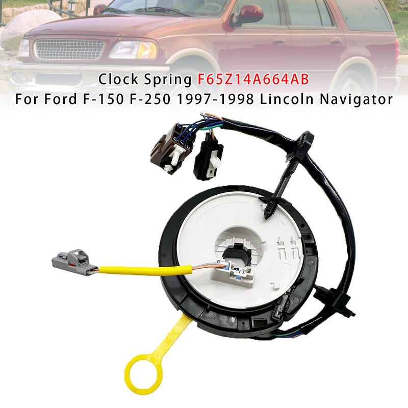 Ford F-150 F-250 1997-1998 Lincoln Navigator Clock Spring F65Z14A664AB