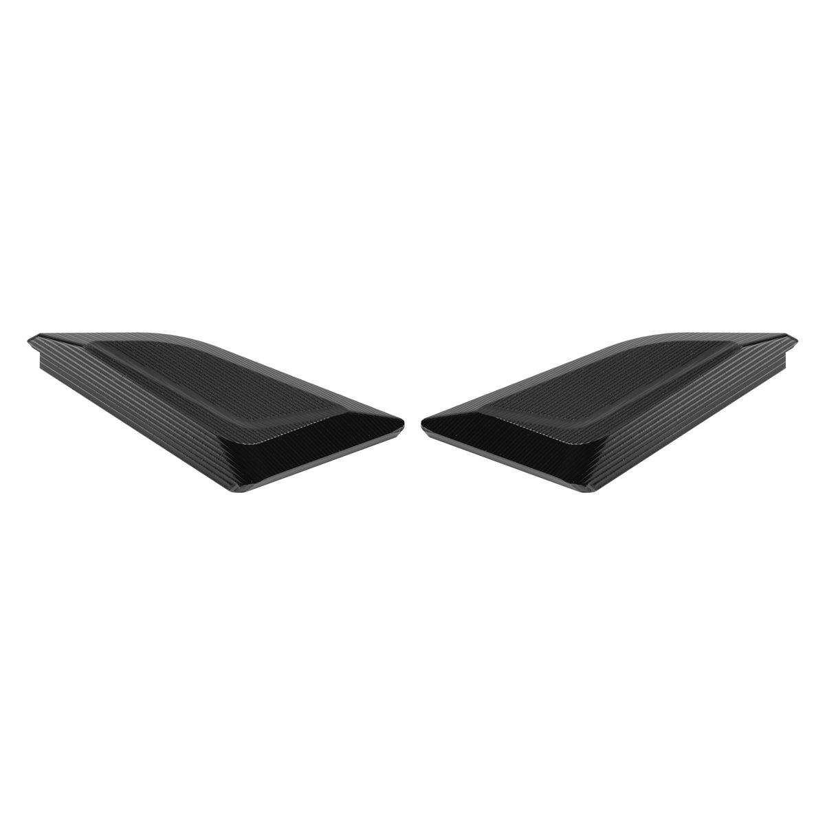 Ducati Panigale V4/S/R V2 2018-2024 Billet Black Mirror Block Off Plates