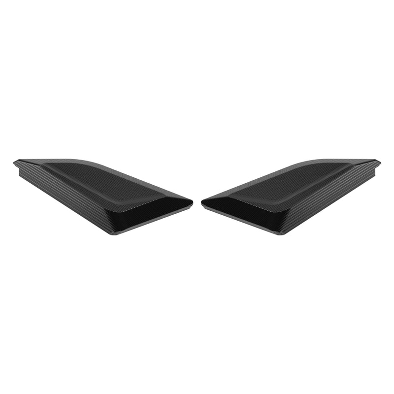 Ducati Panigale V4/S/R V2 2018-2024 Billet Black Mirror Block Off Plates