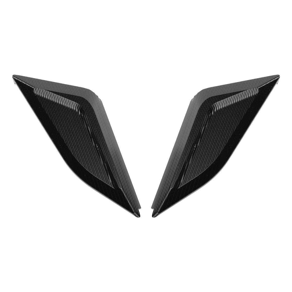 Ducati Panigale V4/S/R V2 2018-2024 Billet Black Mirror Block Off Plates