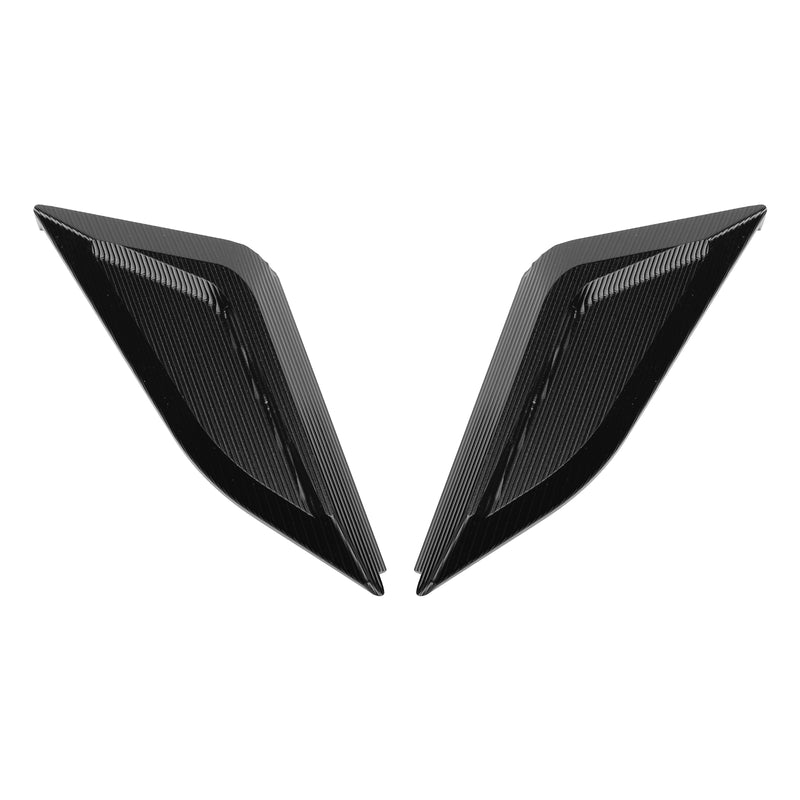 Ducati Panigale V4/S/R V2 2018-2024 Billet Black Mirror Block Off Plates
