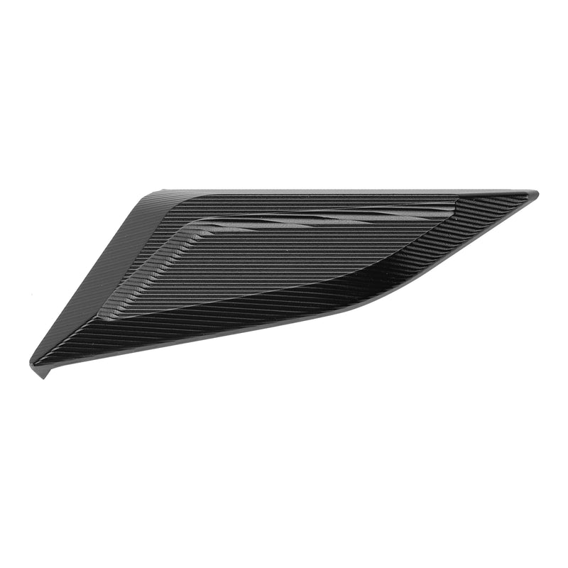 Ducati Panigale V4/S/R V2 2018-2024 Billet Black Mirror Block Off Plates