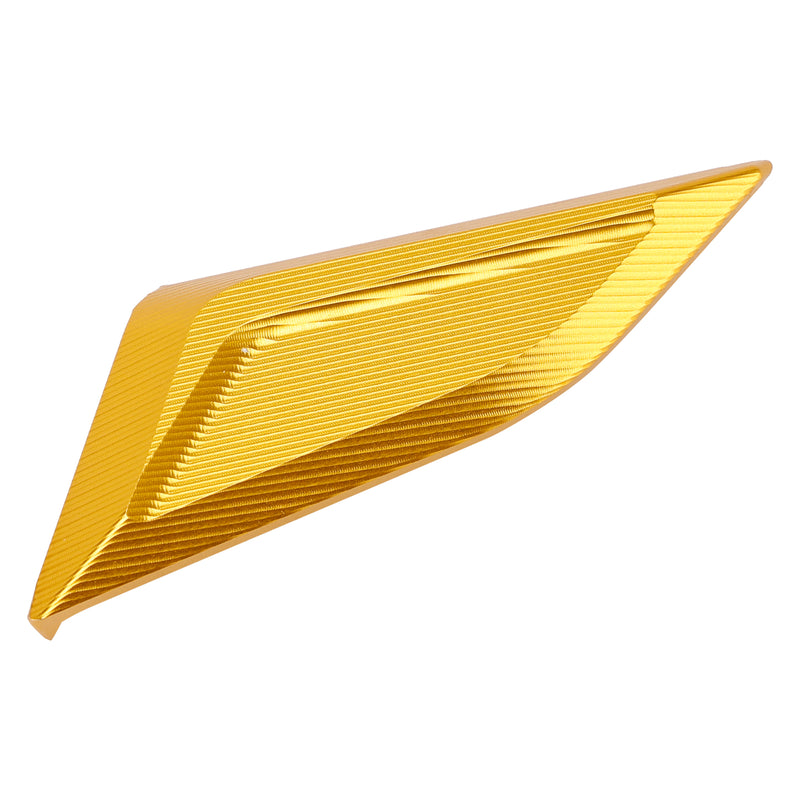 Ducati Panigale V4/S/R V2 2018-2024 Billet Gold Mirror Block Off Plates