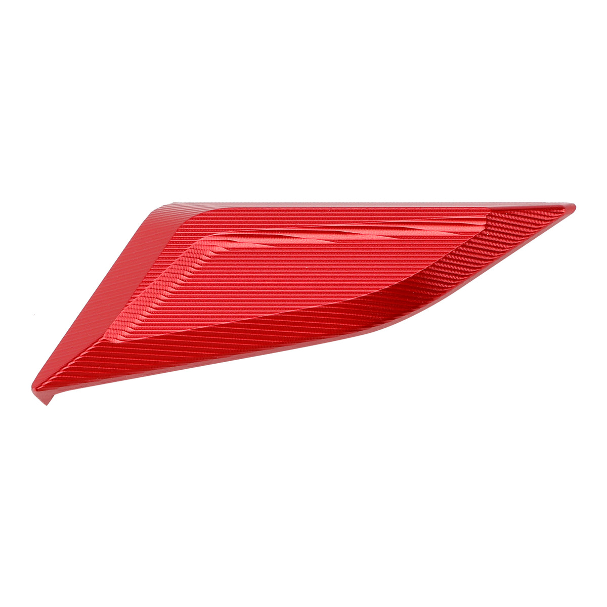 Ducati Panigale V4/S/R V2 2018-2024 Billet Red Mirror Block Off Plates