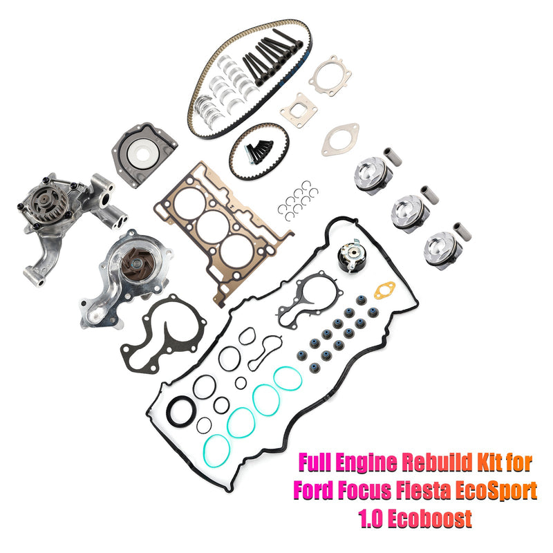 Ford Focus Fiesta EcoSport 1.0 Ecoboost Full Engine Rebuild Kit