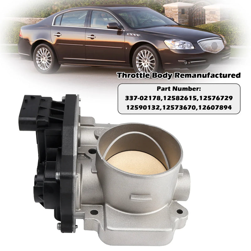 2009 Buick LaCrosse CX, CXL 3.8L V6 - Gas 12607894 Throttle Body