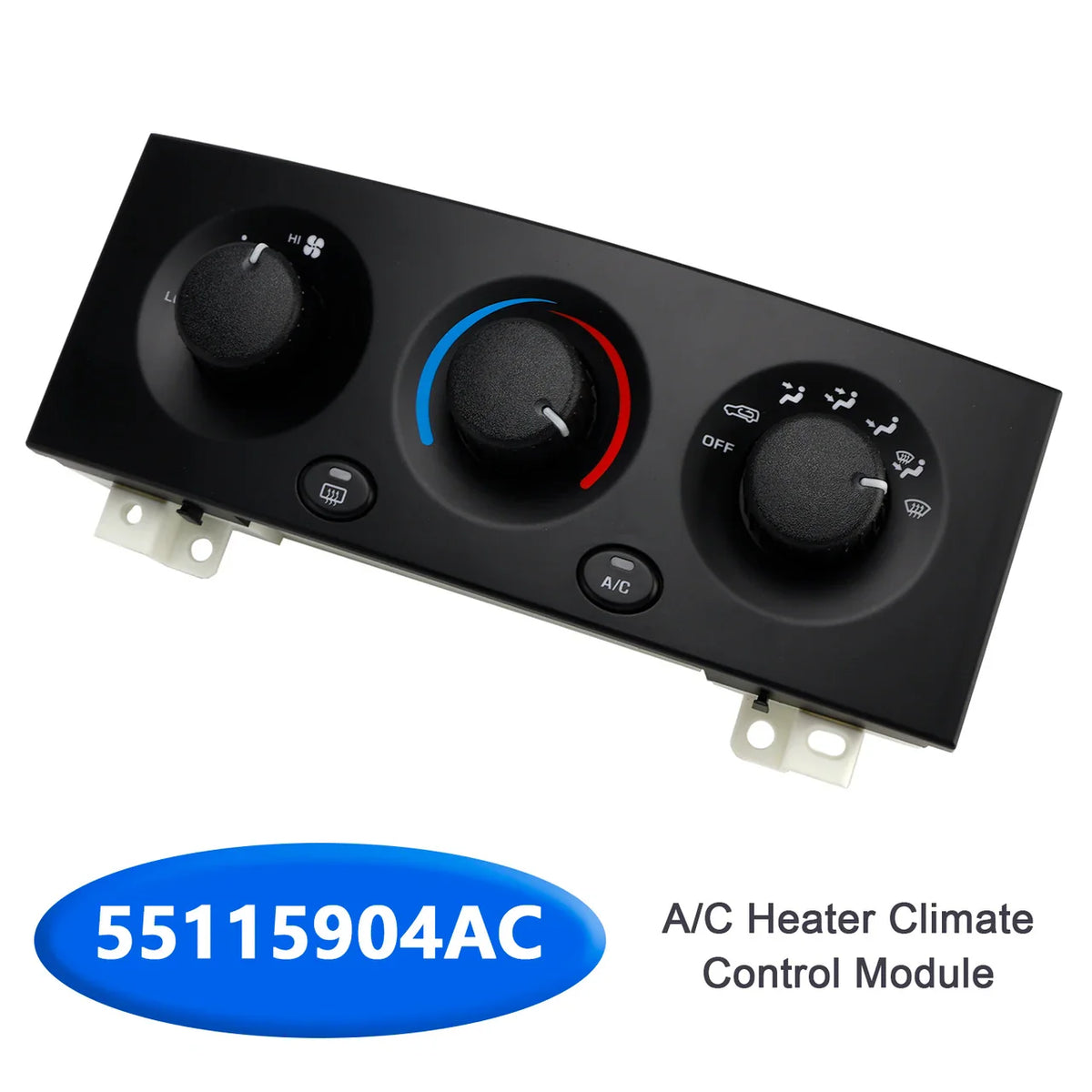 2002-2004 Jeep Grand Cherokee 55115904AB A/C Heater Climate Control Module