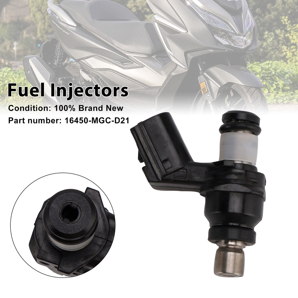 Honda CB1100 2013-2017 NSS300 Forza 300 16450-MGC-D21 Fuel Injectors