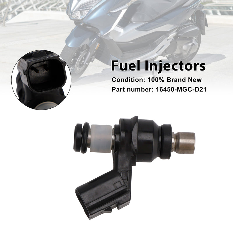 Honda CB1100 2013-2017 NSS300 Forza 300 16450-MGC-D21 Fuel Injectors