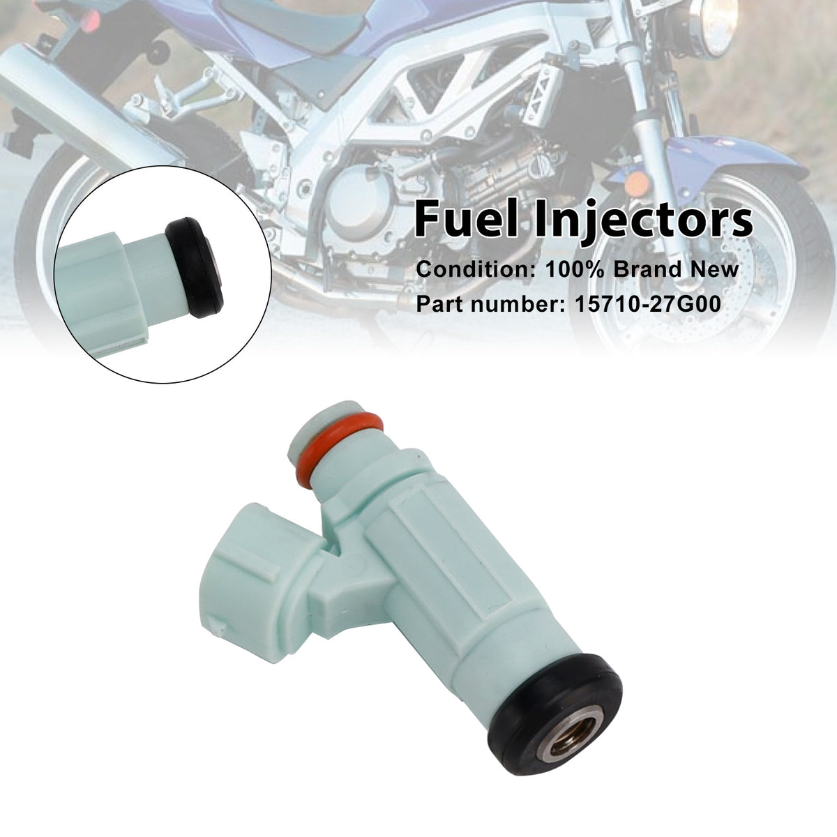 Suzuki SV650 2003-2008 DL650 2007-2011 15710-27G00 Fuel Injectors
