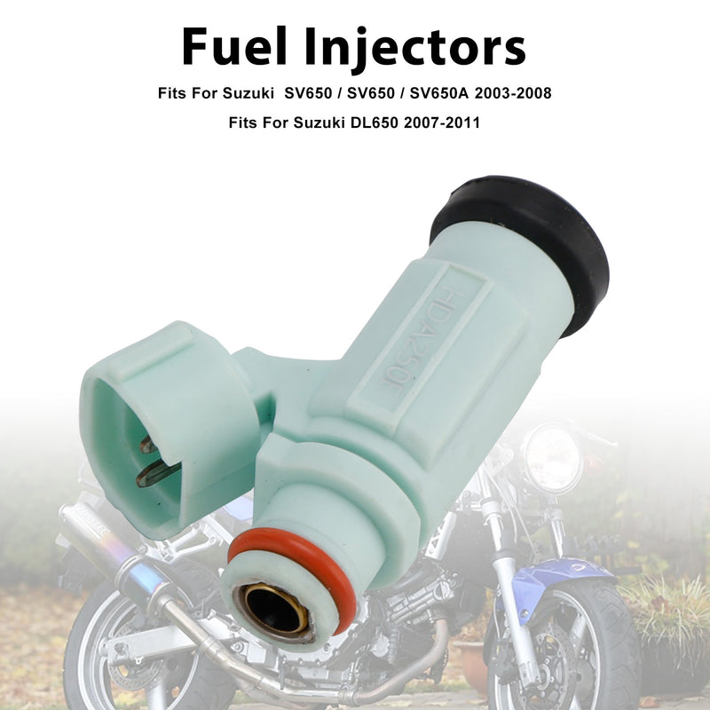 Suzuki SV650 2003-2008 DL650 2007-2011 15710-27G00 Fuel Injectors