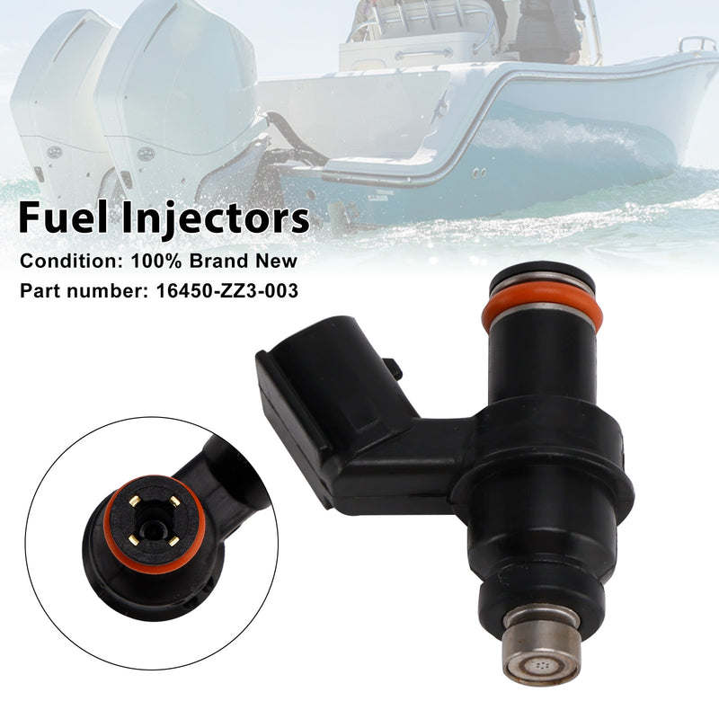 Honda Outboard 1998 60HP BF60A 16450-ZZ3-003 Fuel Injectors