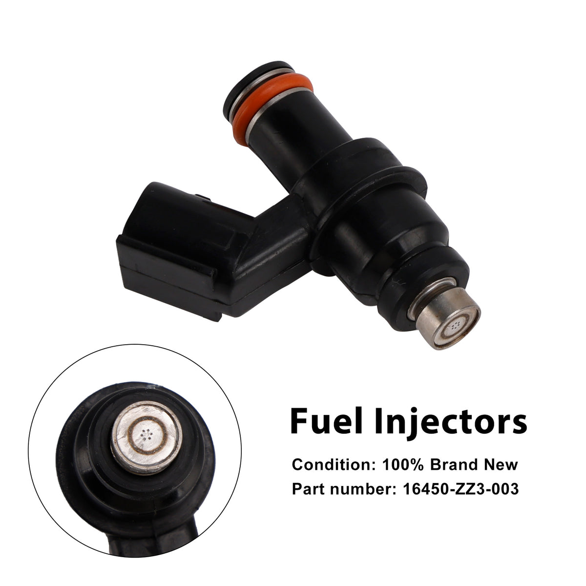 Honda Outboard 1998 60HP BF60A 16450-ZZ3-003 Fuel Injectors