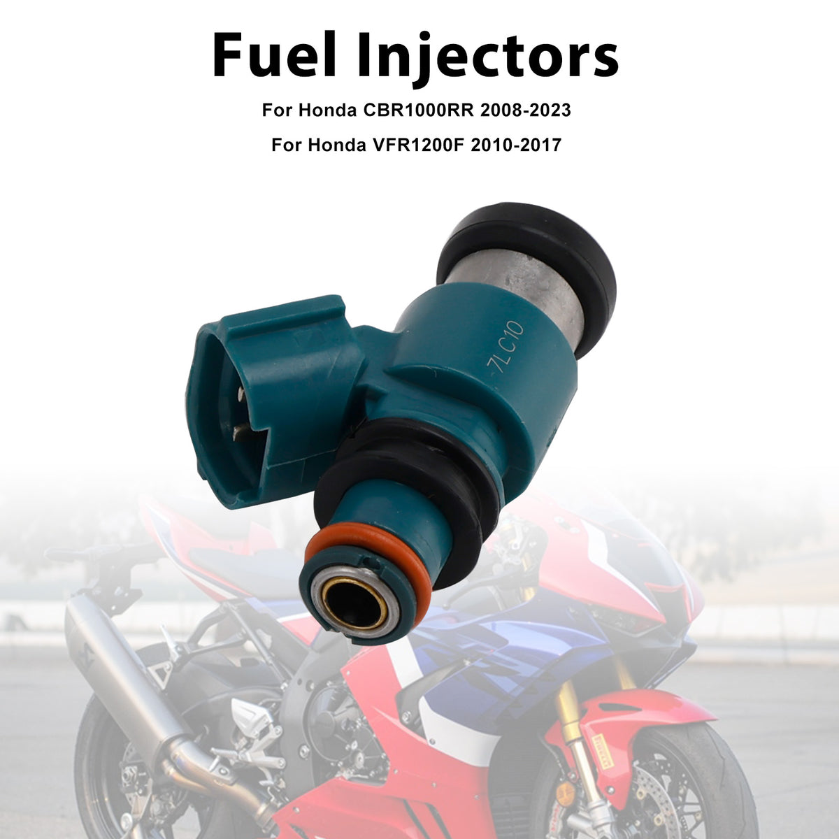 Honda CBR1000RR 2008-2023 VFR1200F 2010-2017 16450-MFL-003 Fuel Injectors