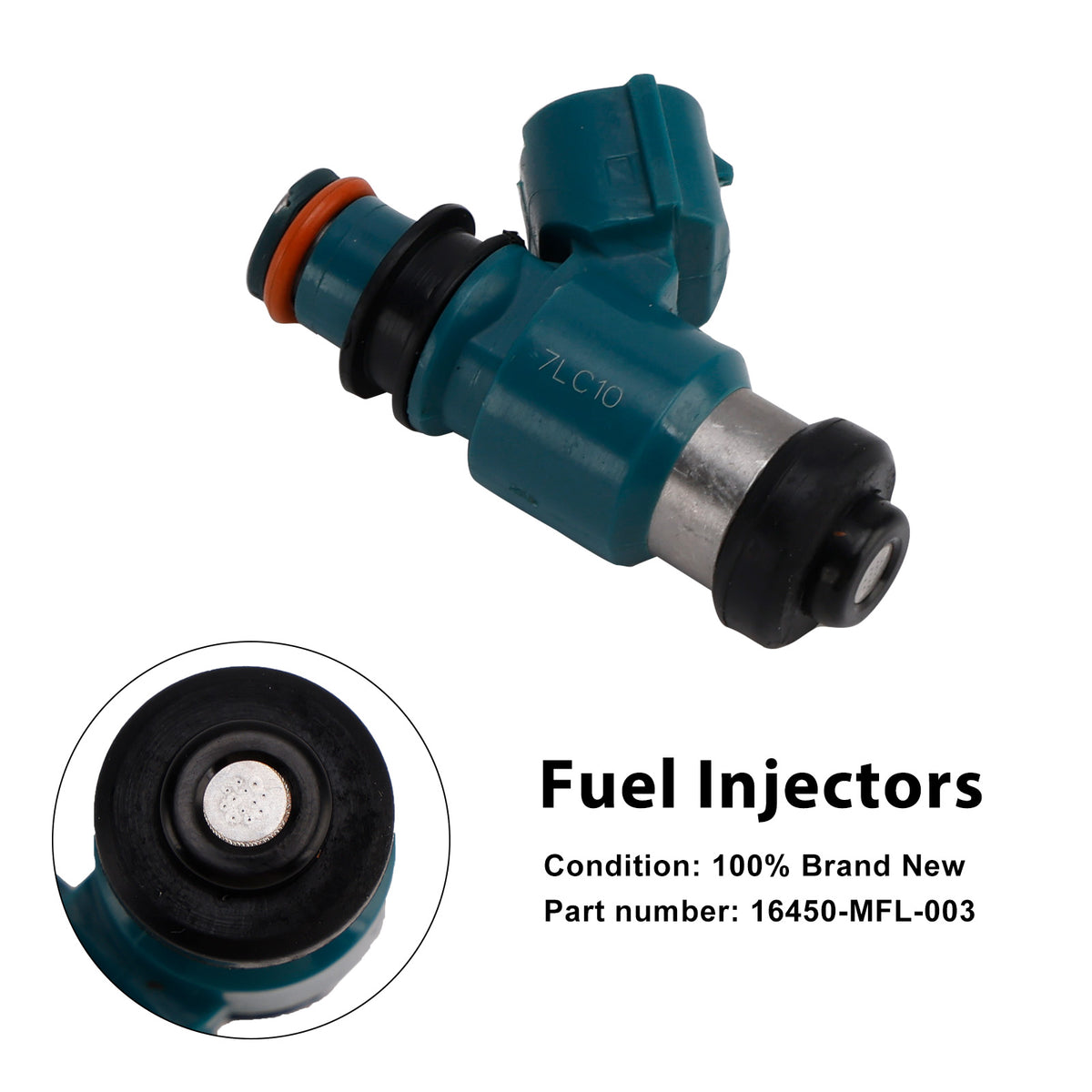 Honda CBR1000RR 2008-2023 VFR1200F 2010-2017 16450-MFL-003 Fuel Injectors