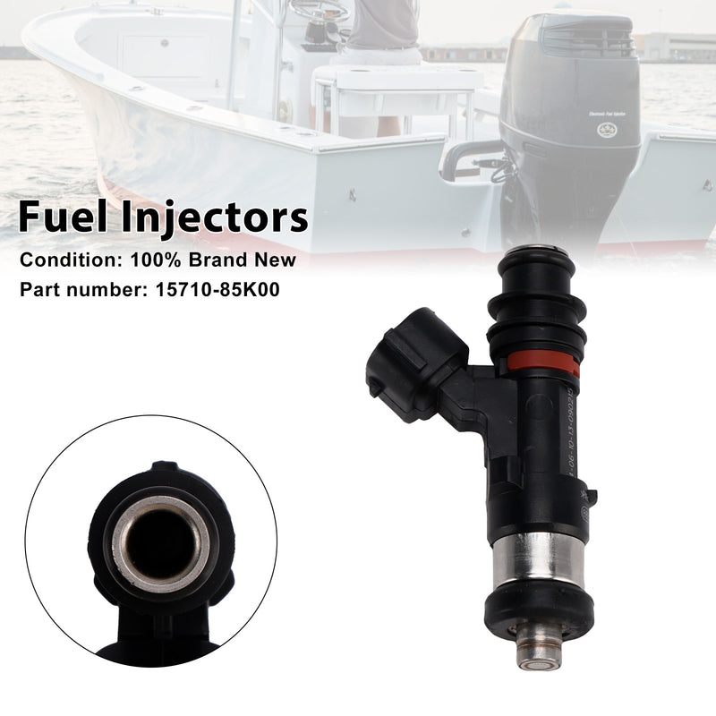 Suzuki DF40A DF50A DF60A Outboard 15710-85K00 Fuel Injectors