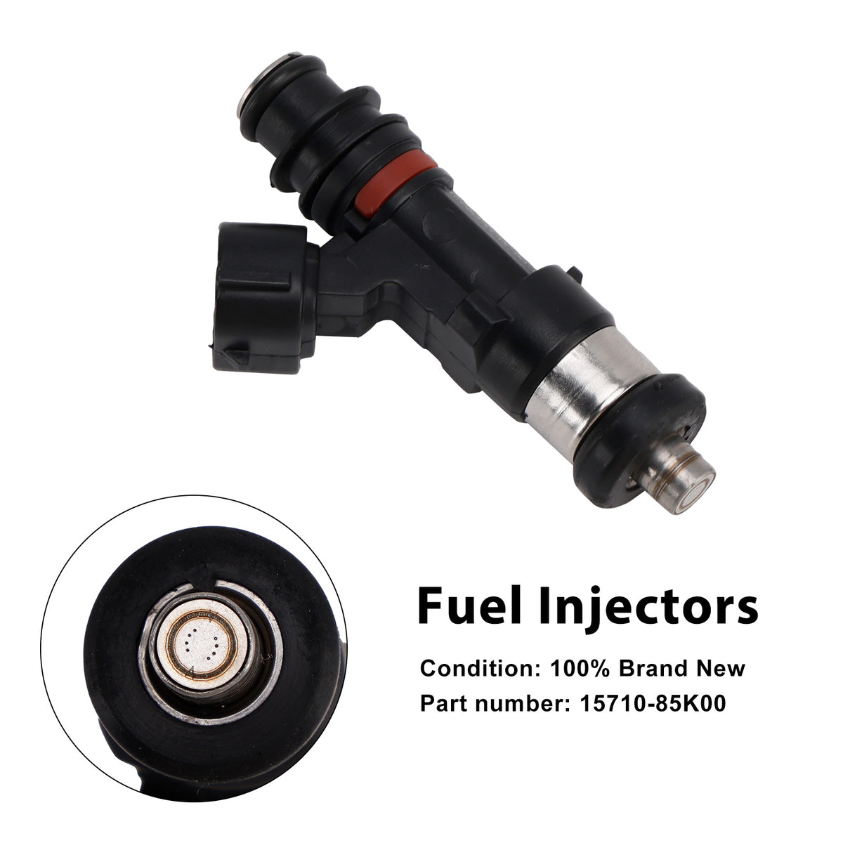 Suzuki DF40A DF50A DF60A Outboard 15710-85K00 Fuel Injectors
