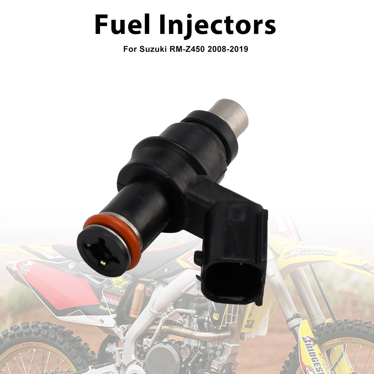 Suzuki RM-Z450 2008-2019 15710-02J00 Fuel Injectors