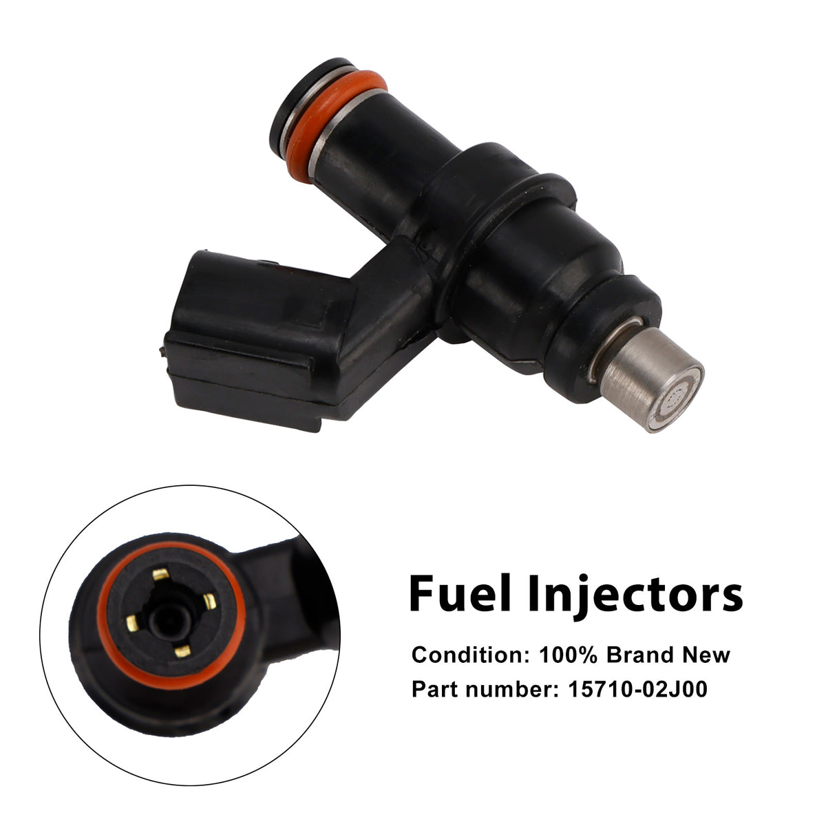 Suzuki RM-Z450 2008-2019 15710-02J00 Fuel Injectors