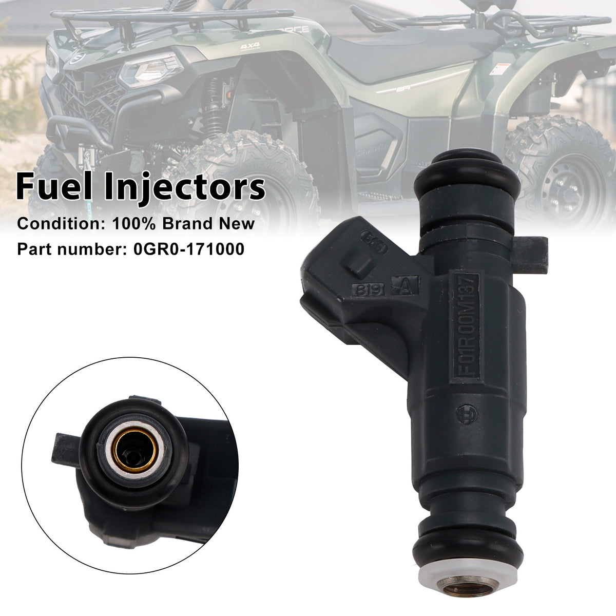 CF-Moto CFORCE 400 500 ZFORCE UFORCE CF500 0GR0-171000 Fuel Injectors
