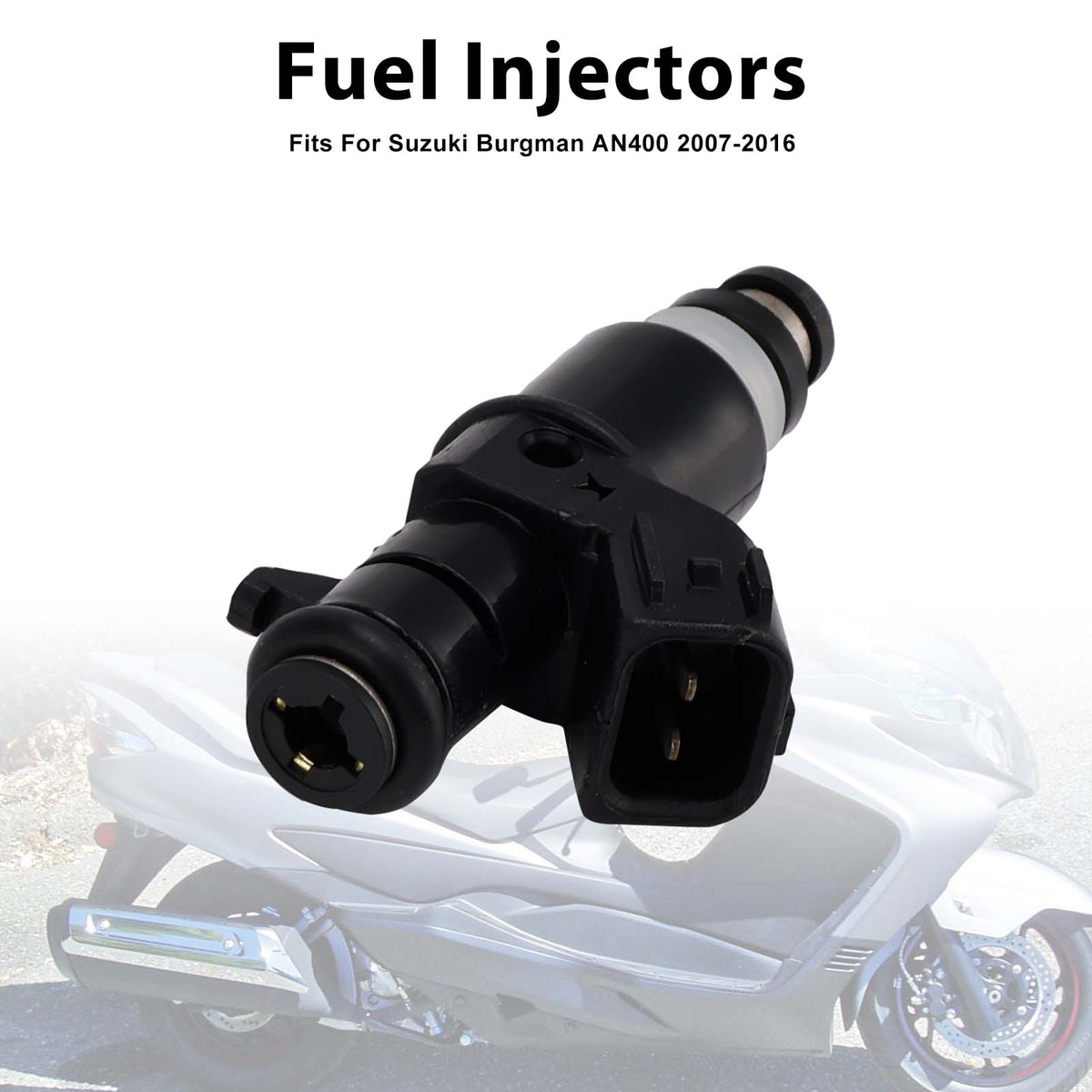 Suzuki Burgman AN400 2007-2016 15710-05H01 Fuel Injectors 15710-05H00