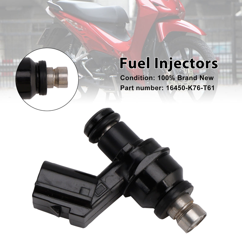 Honda Wave 110 Monkey Grom 125 Super Cub 16450-K76-T61 Fuel Injectors