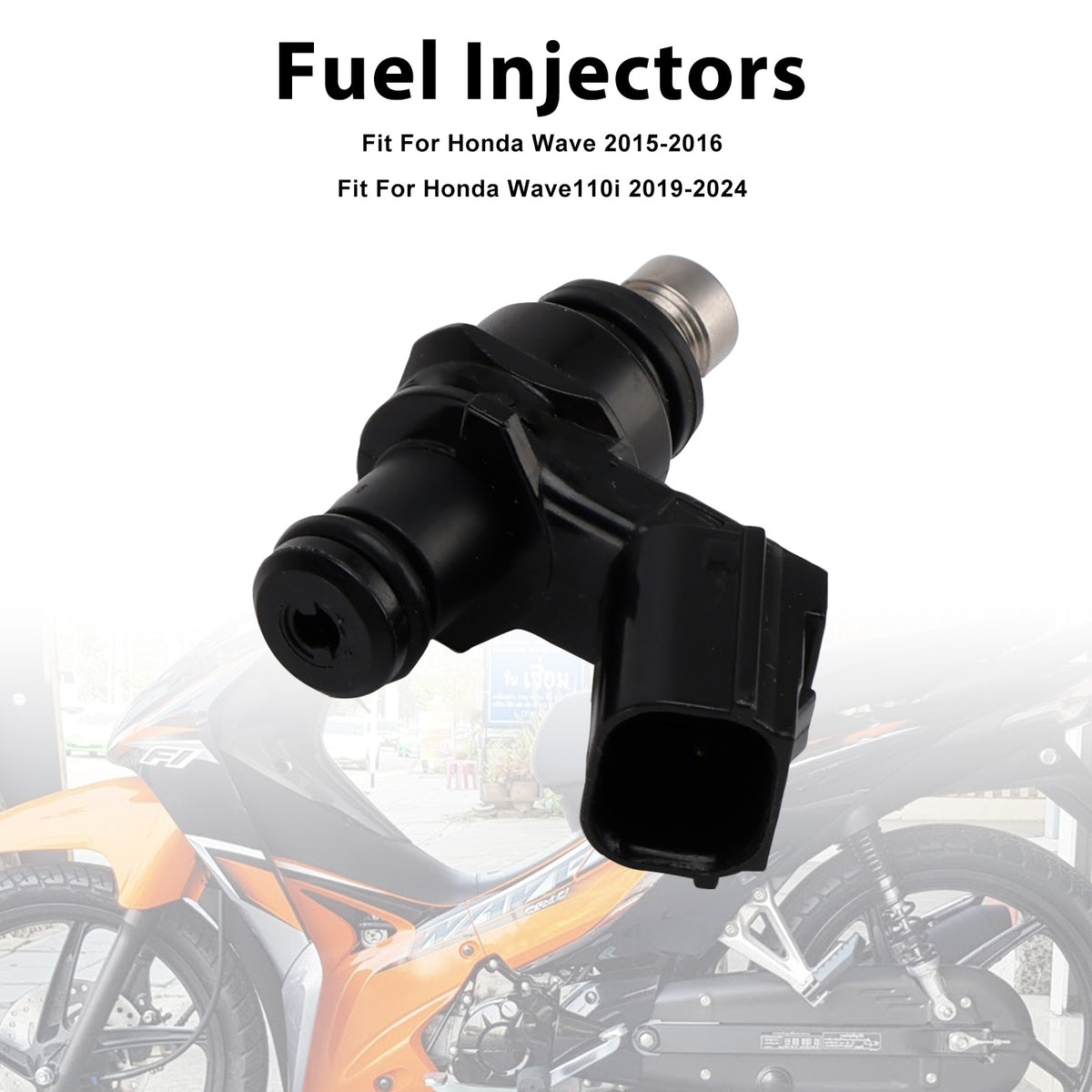 Honda Wave 110 Monkey Grom 125 Super Cub 16450-K76-T61 Fuel Injectors