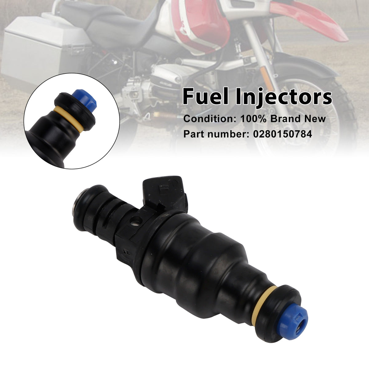 BMW R1100 RT R850 R1100GS R850GS 1994-1999 0280150784 Fuel Injectors