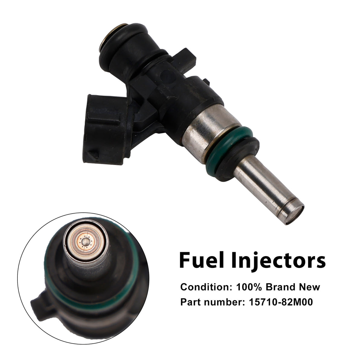 Suzuki Outboard 25HP 30HP DF25 15710-82M00 Fuel Injectors
