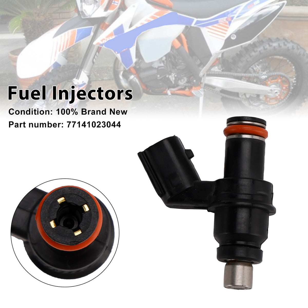 250 EXC-F XCF-W SX-F 2011-2012 77141023044 Fuel Injectors Fits