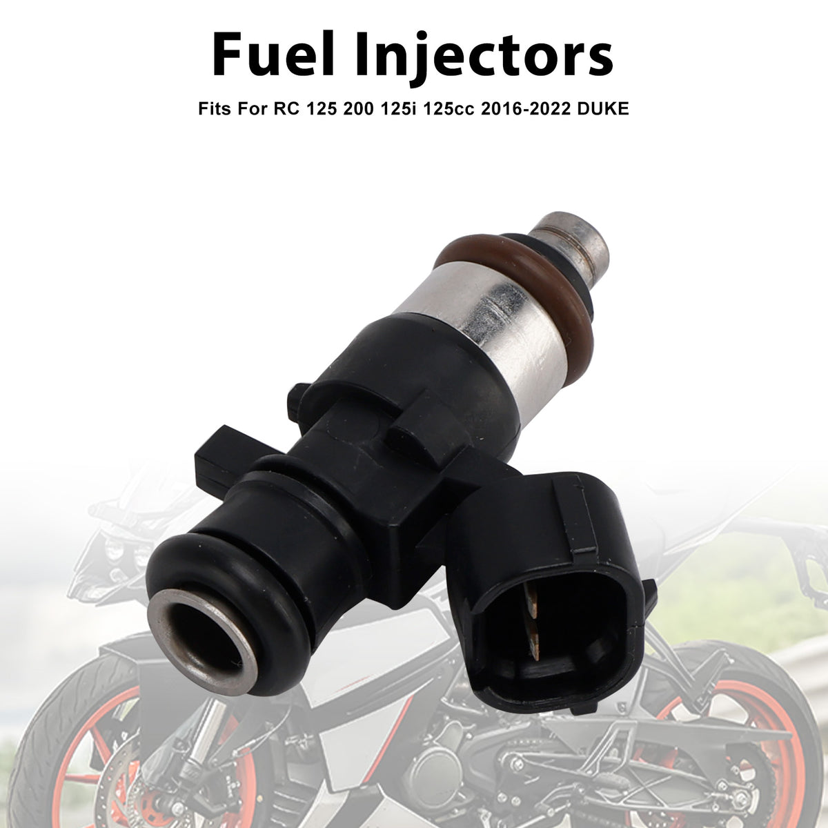 RC 125 200 125i 2016-2022 DUKE 0280158281 Fuel Injectors 0280158675 Fits