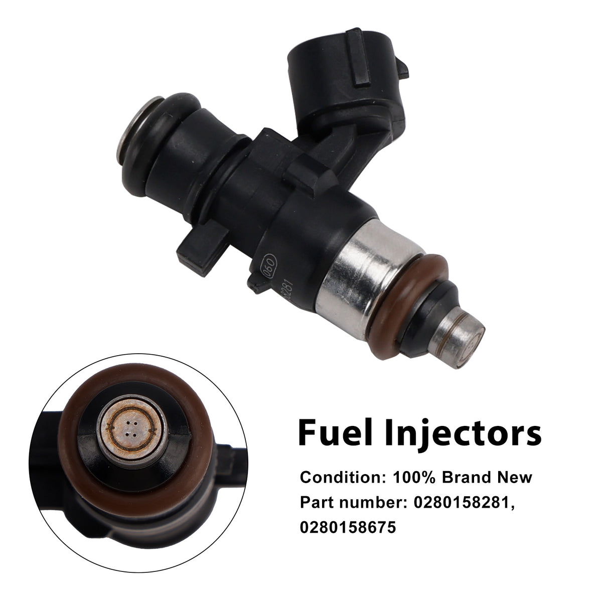 RC 125 200 125i 2016-2022 DUKE 0280158281 Fuel Injectors 0280158675 Fits