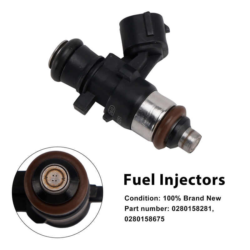 RC 125 200 125i 2016-2022 DUKE 0280158281 Fuel Injectors 0280158675 Fits
