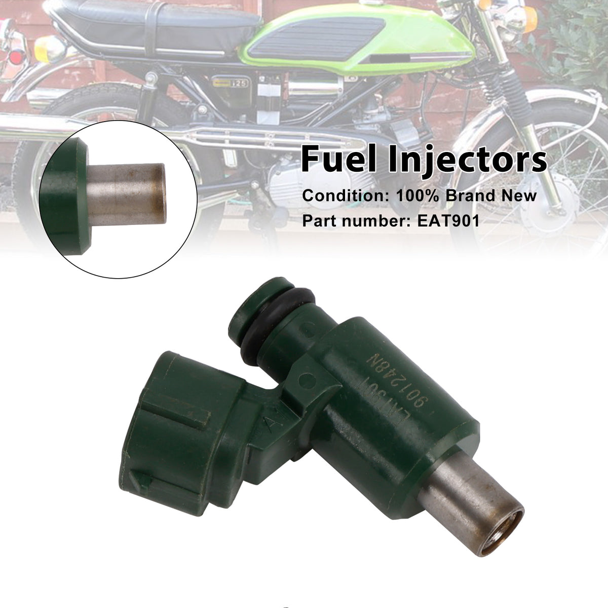 Suzuki Moped Motorcycle UU125T-2 UY125T EAT901 Fuel Injectors