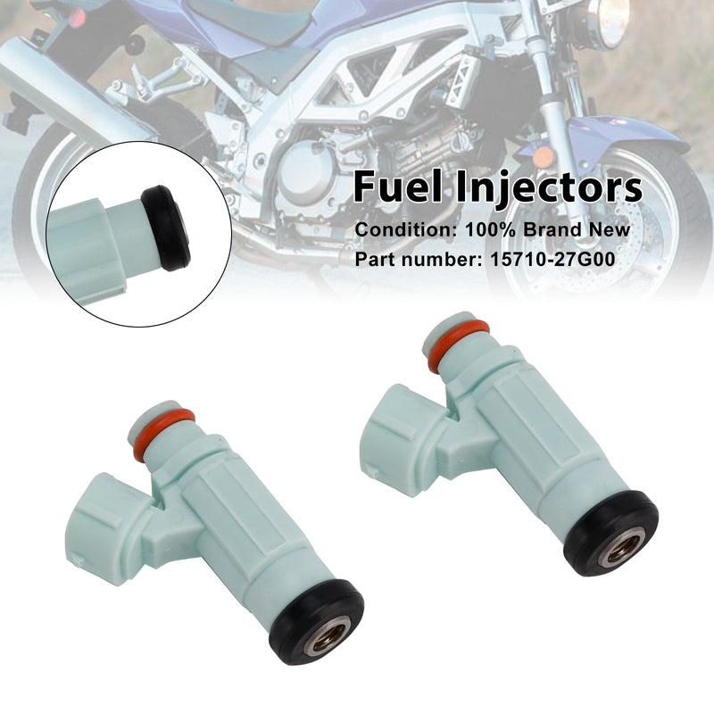 Suzuki SV650 2003-2008 DL650 2007-2011 2PCS 15710-27G00 Fuel Injectors