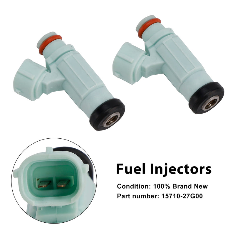 Suzuki SV650 2003-2008 DL650 2007-2011 2PCS 15710-27G00 Fuel Injectors