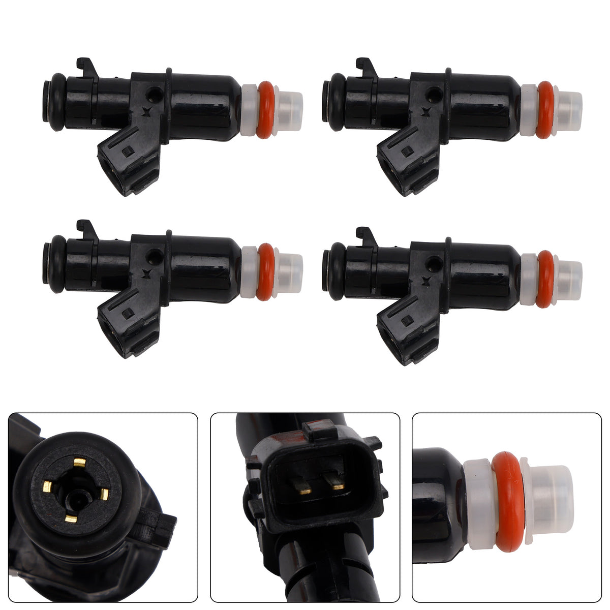 Honda BF90D BF75 Outboard 4PCS 16450-ZY9-003 Fuel Injectors