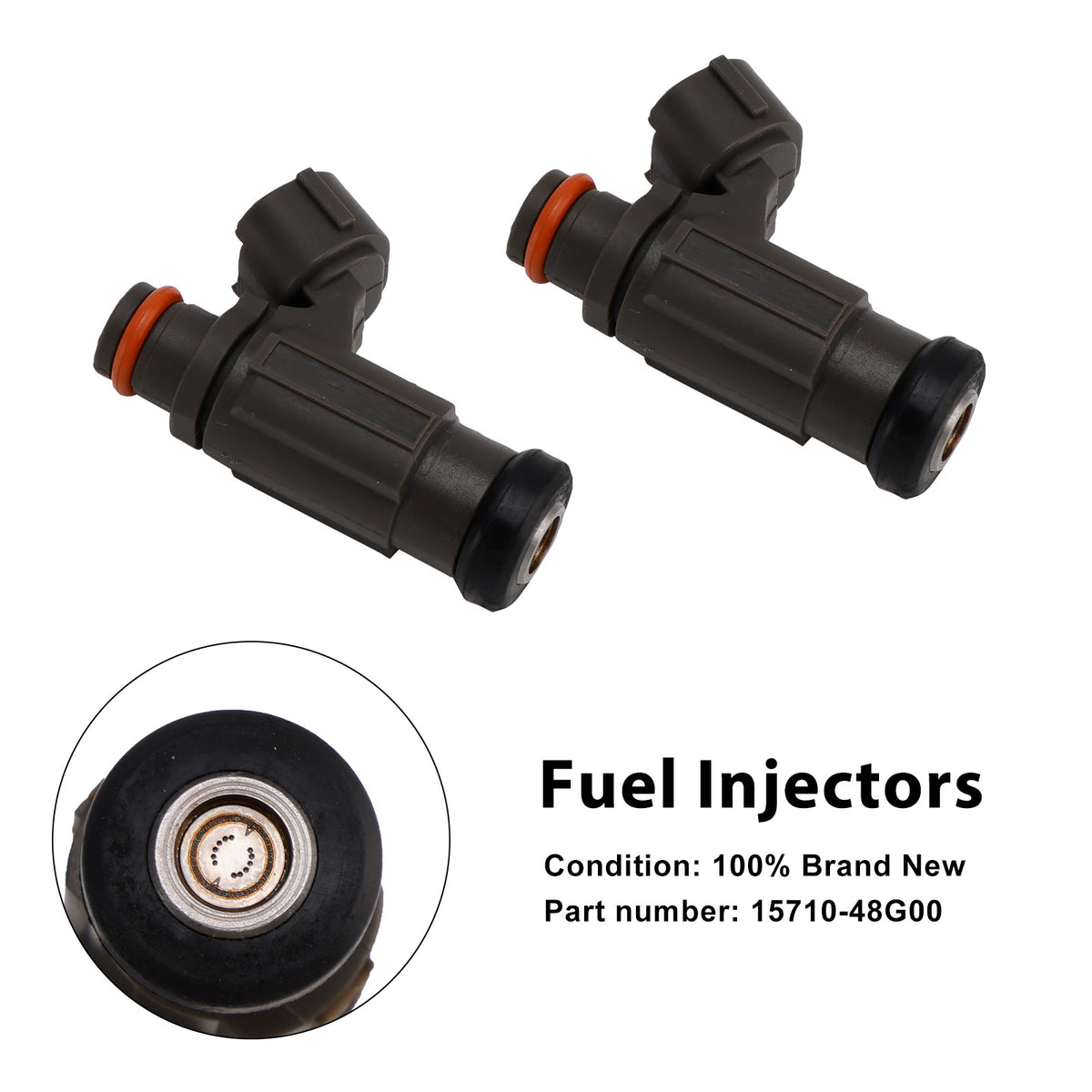 Suzuki Boulevard M109R C109R M90 GSX-R600 2PCS 15710-48G00 Fuel Injectors