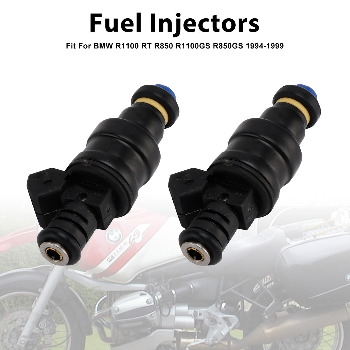 BMW R1100 RT R850 R1100GS R850GS 1994-1999 2PCS 0280150784 Fuel Injectors