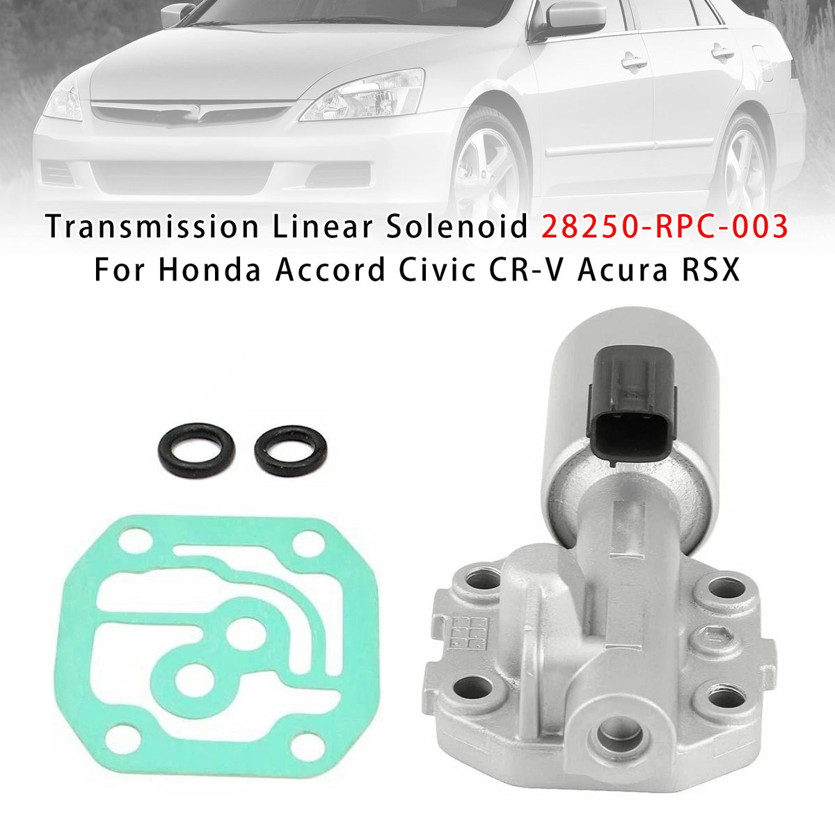 Transmission Linear Solenoid 28250-RPC-003  For Honda Accord Civic CR-V Acura