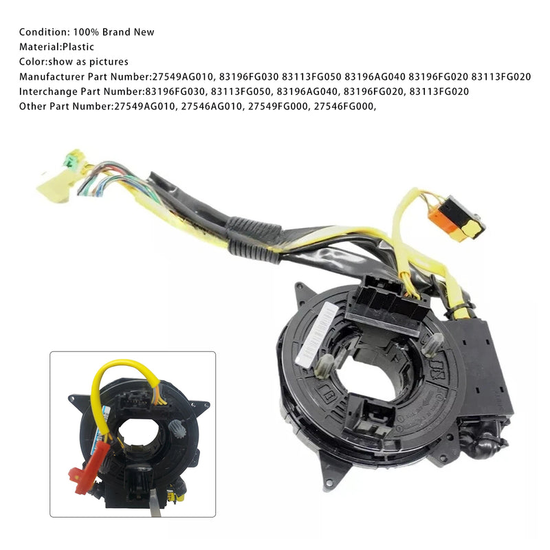 Subaru Forester 2008-2014 Steering Wheel Clock Spring 83196FG030