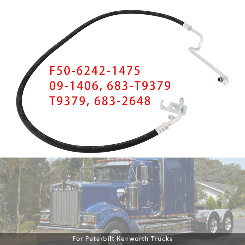 Peterbilt Kenworth Trucks F50-6242-1475 HP Discharge AC Line Hose Assembly