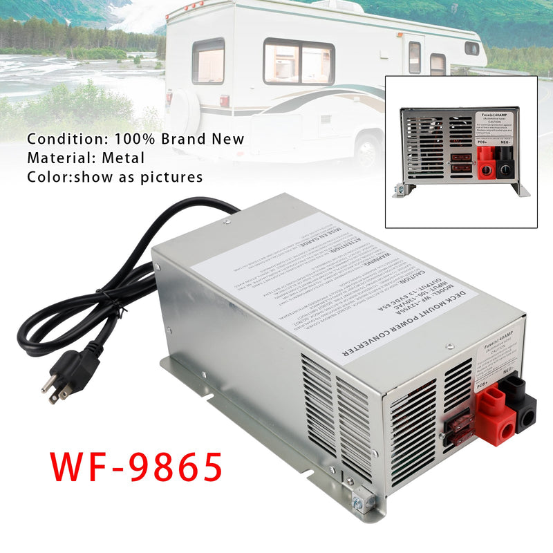 WF-9865 65 Amp Power Converter Charger for Travel Trailer RV Camper WF-9800 Replacement