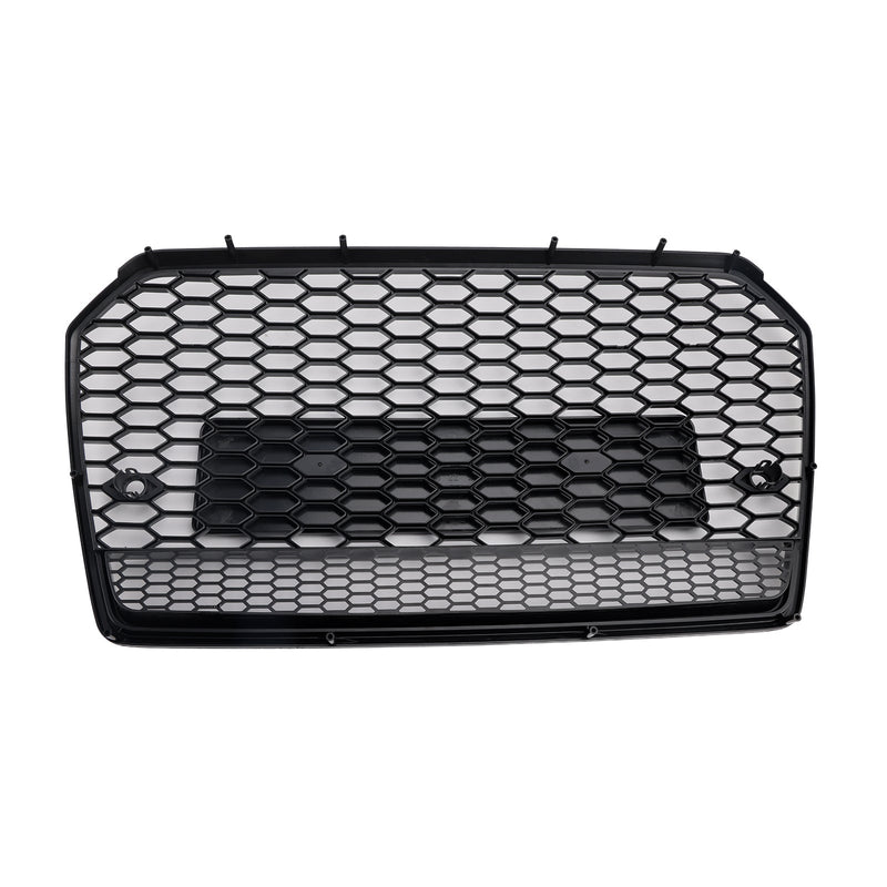 Audi 2016-2018 A6 S6 C7 Black RS6 Style Honeycomb Mesh Front Grill