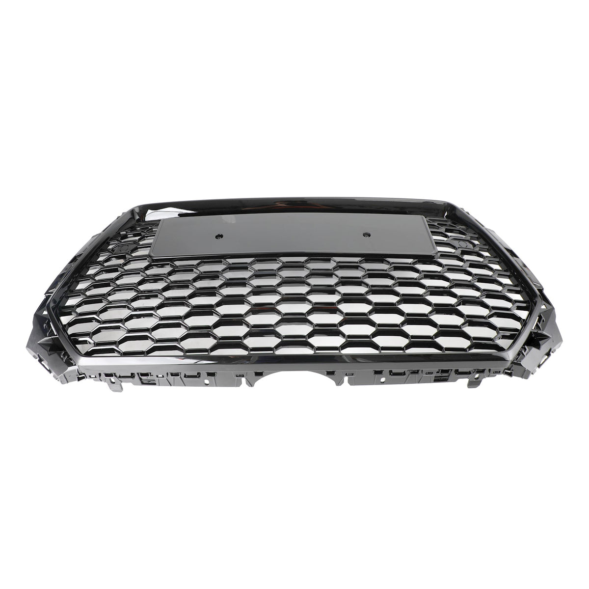 2017-2019 Audi A4/S4 B9 Black RS4 Style Honeycomb Mesh Hex Grille Grill