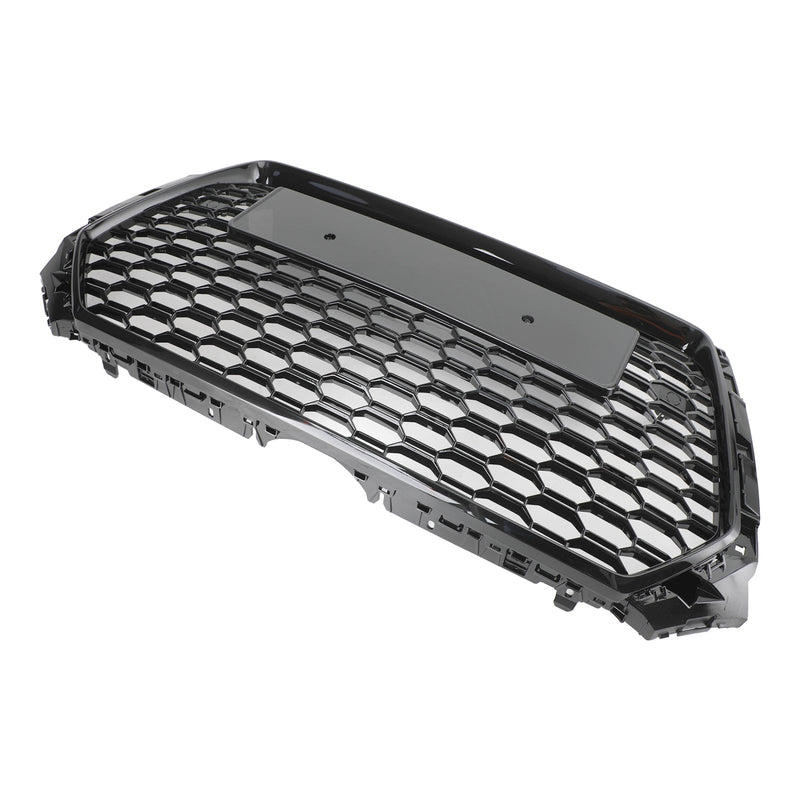 Audi A4/S4 B9 2017-2019 Black RS4 Style Honeycomb Mesh Hex Grille Grill
