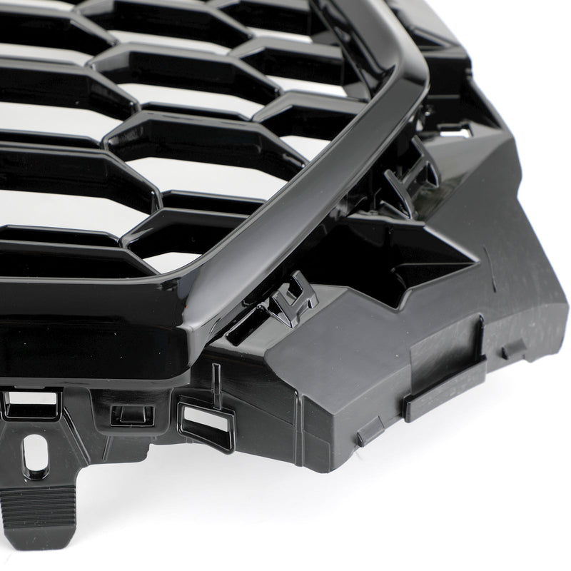 2017-2019 Audi A4/S4 B9 Black RS4 Style Honeycomb Mesh Hex Grille Grill