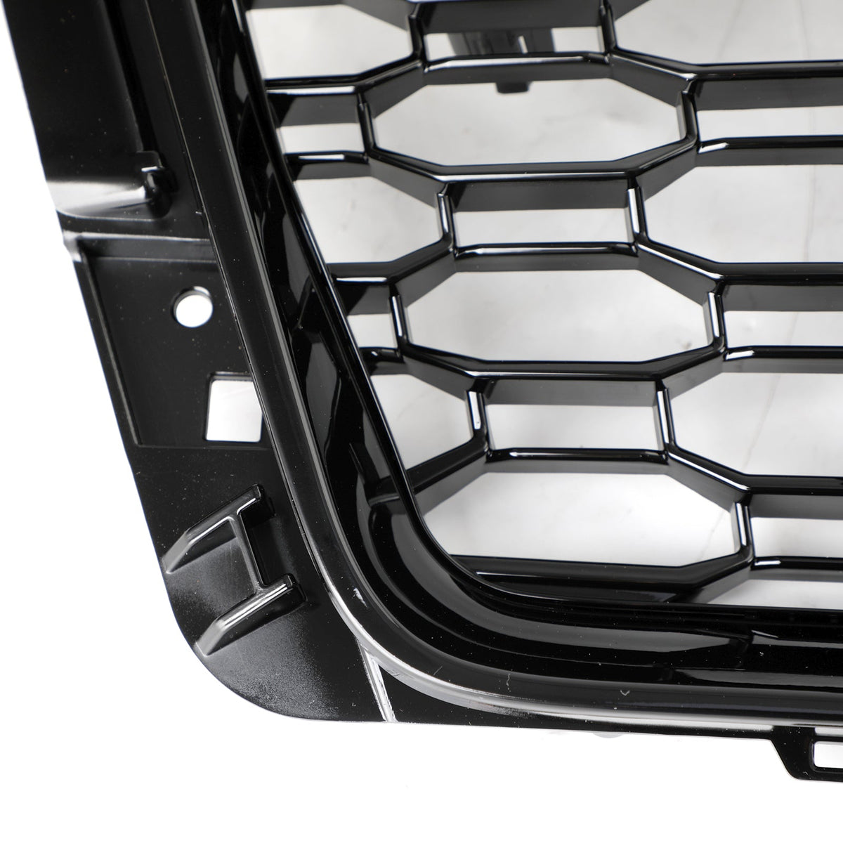2017-2019 Audi A4/S4 B9 Black RS4 Style Honeycomb Mesh Hex Grille Grill