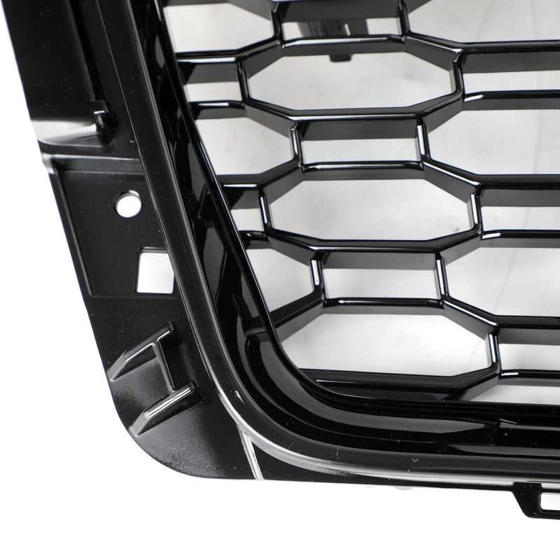 Audi A4/S4 B9 2017-2019 Black RS4 Style Honeycomb Mesh Hex Grille Grill