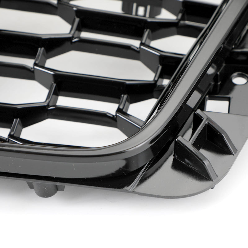 2017-2019 Audi A4/S4 B9 Black RS4 Style Honeycomb Mesh Hex Grille Grill